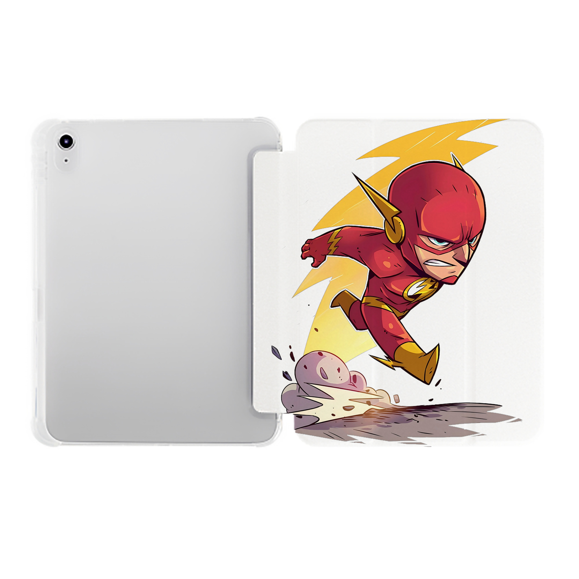 （画像用） アベンジャーズ The Avengers IPad ケース ペン収納付き 三つ折りスタンド PUレザー×シリコン 対応機種9.5/10.5/10.9インチ